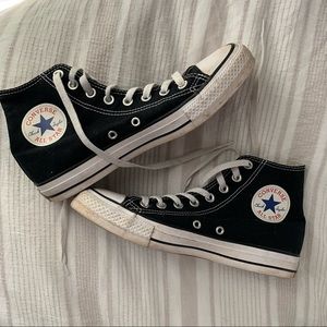 Black High Top Converse